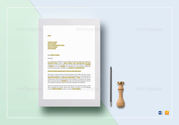 letter of intent template3