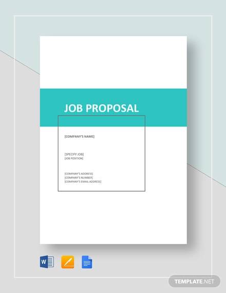 job proposal