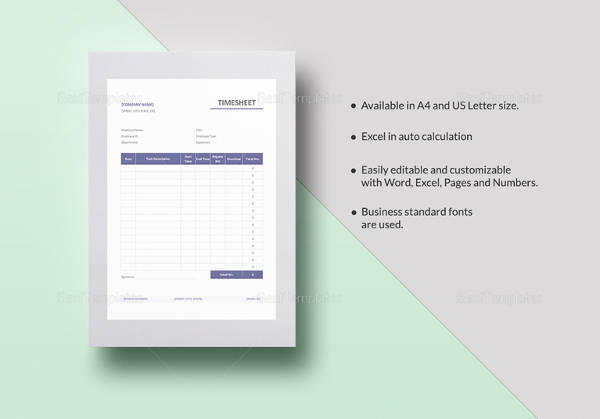 simple timesheet template2