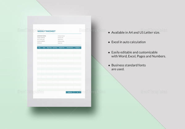weekly timesheet template2