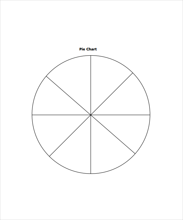 pie chart blank chart template