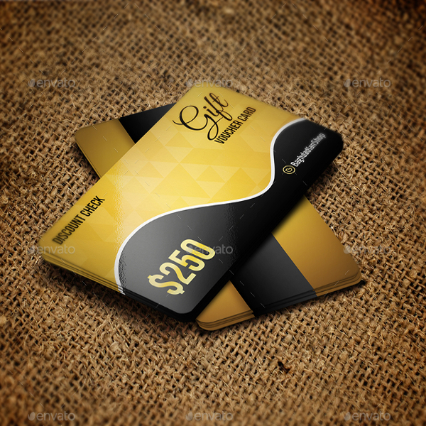 premium gift card template
