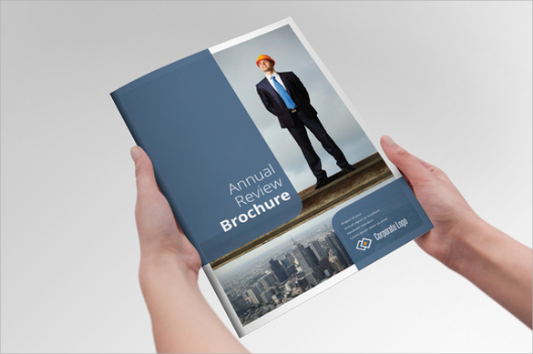 annual report reviev brochure download