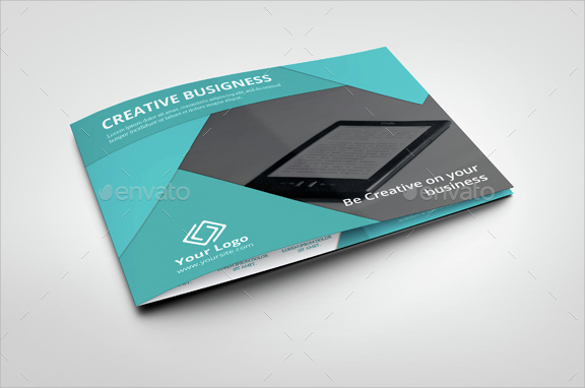 landscape corporate brochure template
