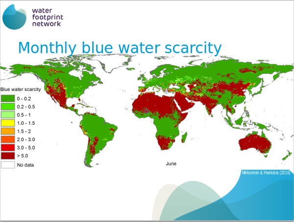 blue water powerpoint template