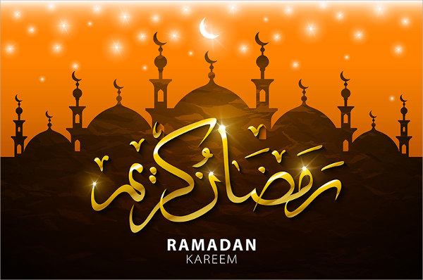 ramadan kareem religious brochure