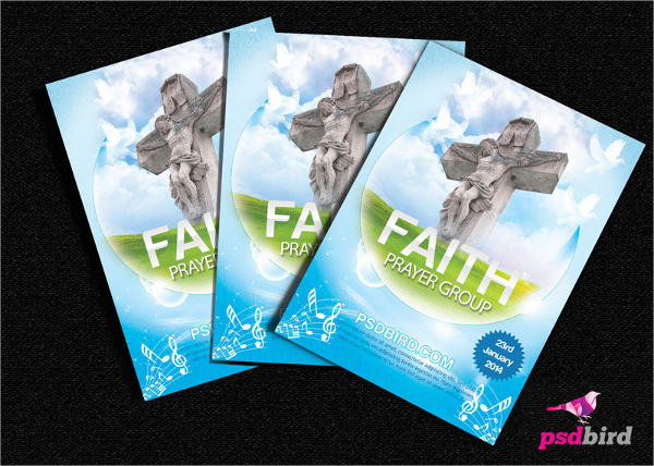 religious christian church brochure