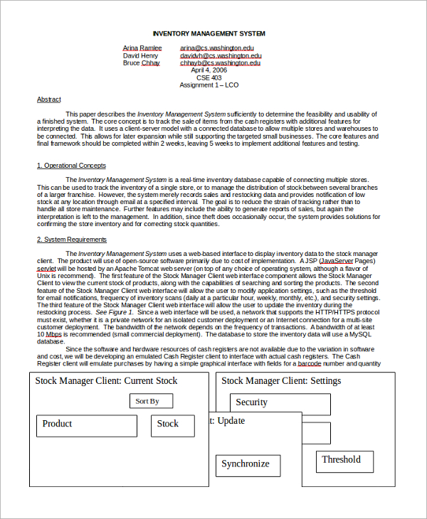 sample inventory tracking template