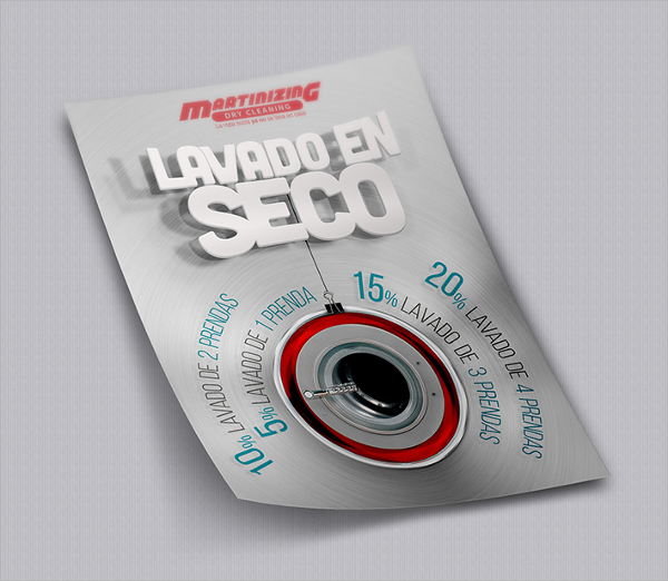 martinizing discount flyer