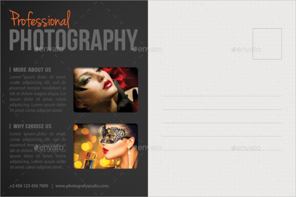 pack of photography postcard