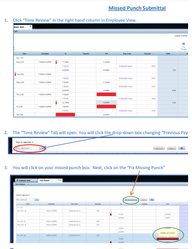 simple employee timecard